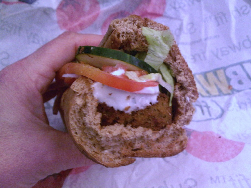 subway falafel