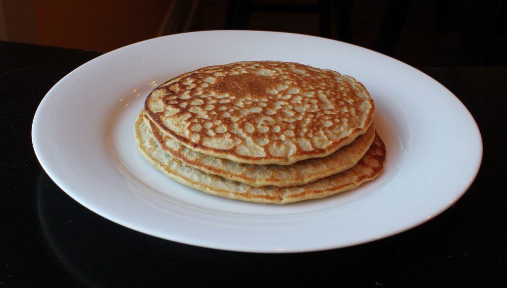  Lemon Oatmeal Ricotta Pancakes