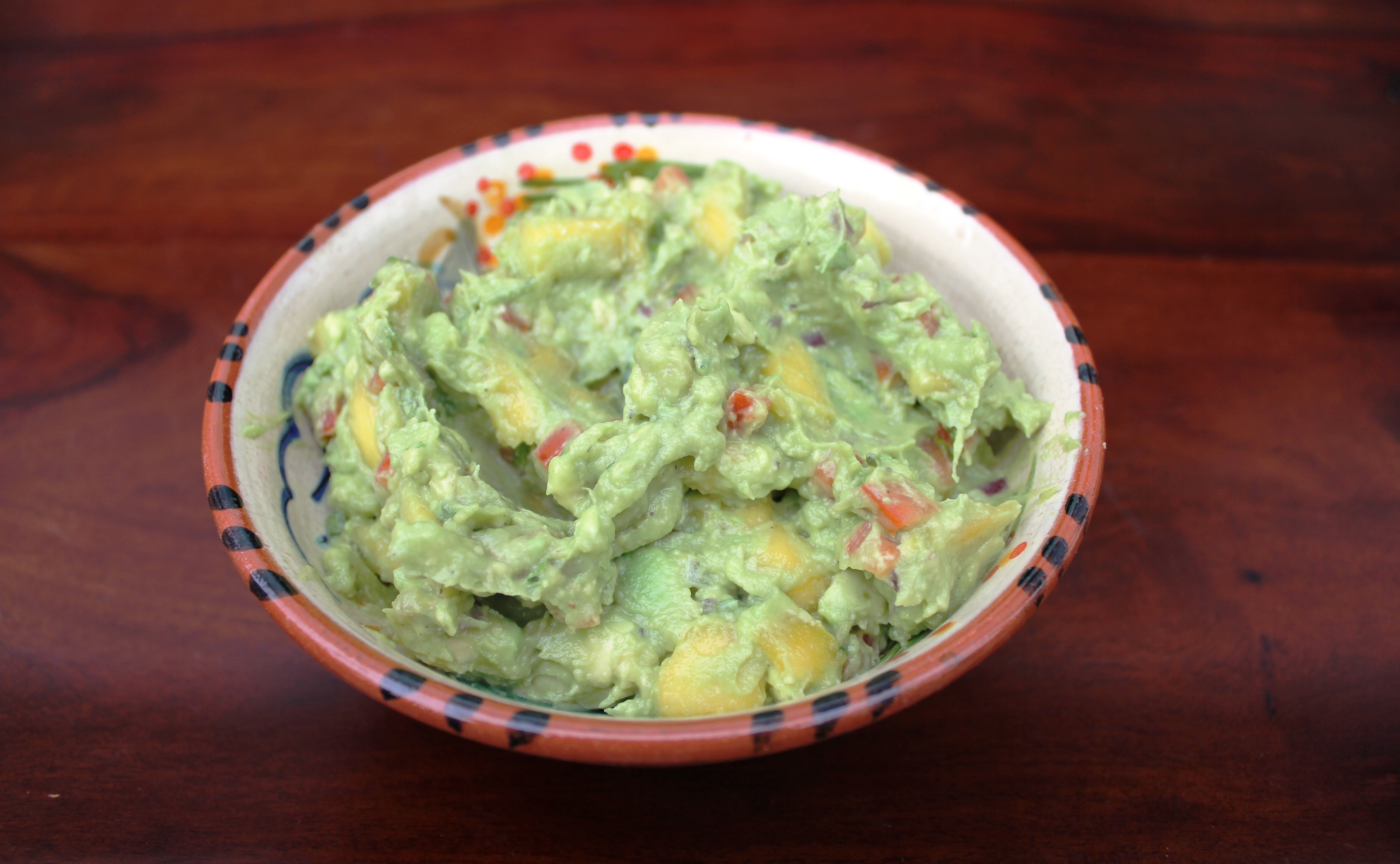 chunky mango guacamole | Jax House