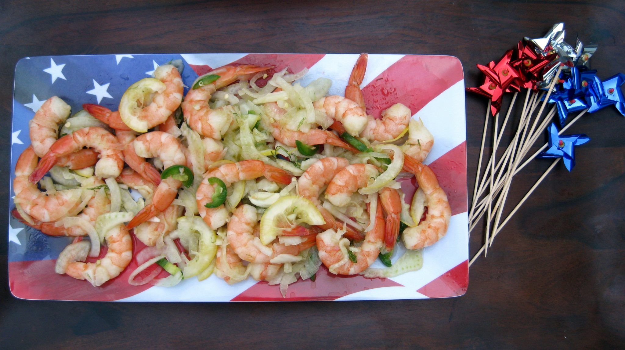 Spicy Fennel Pickled Shrimp Jax House