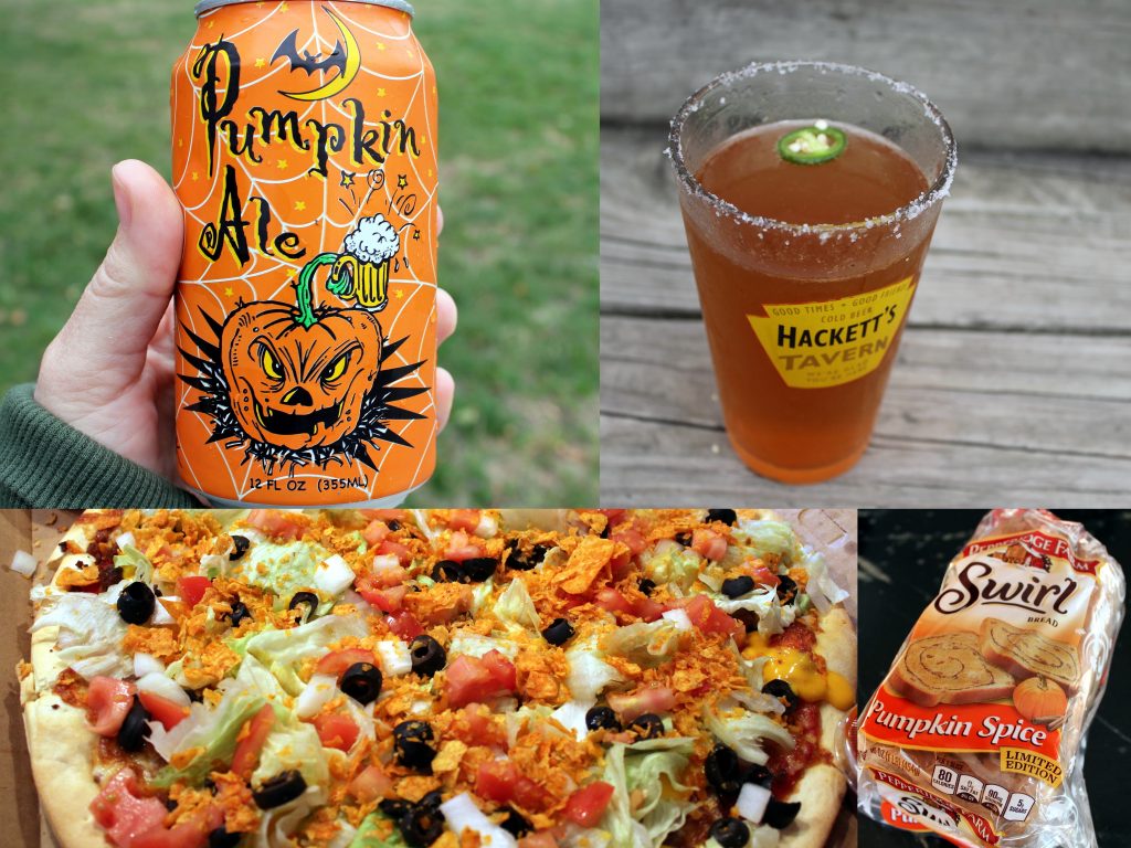 pumpkin beer and bread