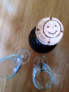 smiling prosecco