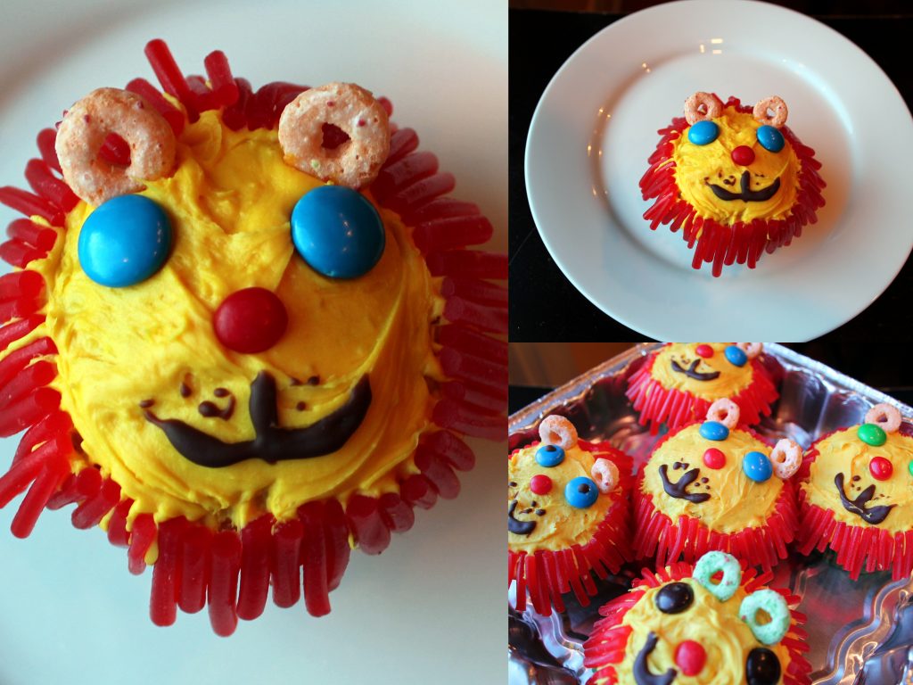 Lion Cupcakes