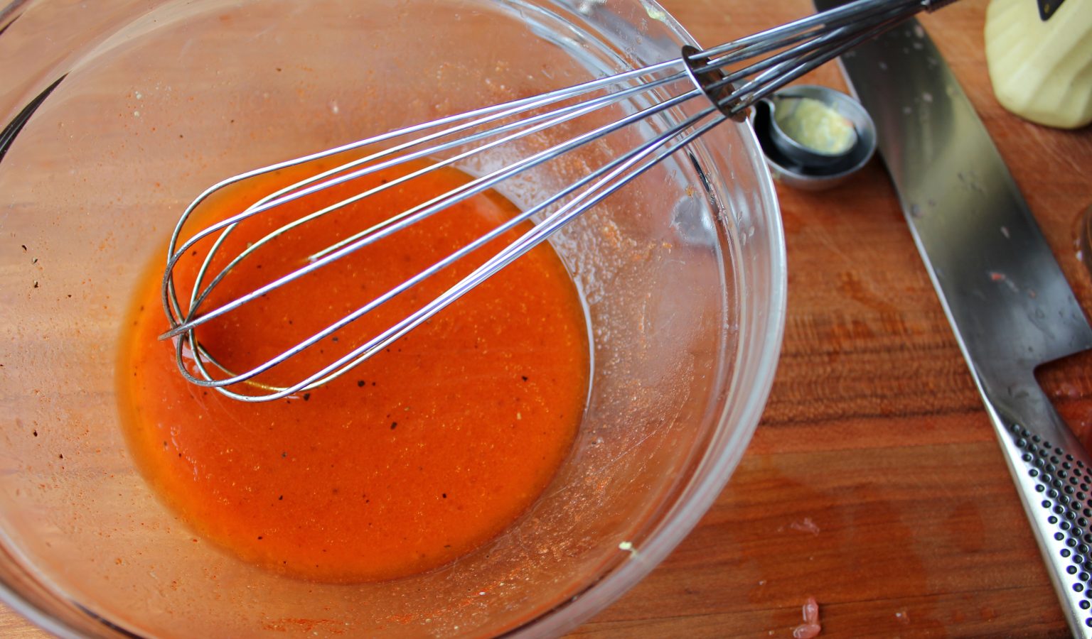 smoked paprika and grapefruit dressing Jax House