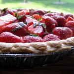 Strawberry Basil Pie