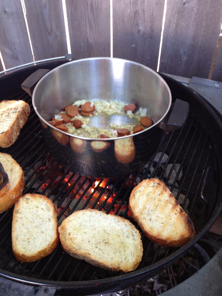 shrimp, mussels and chorizo (2)