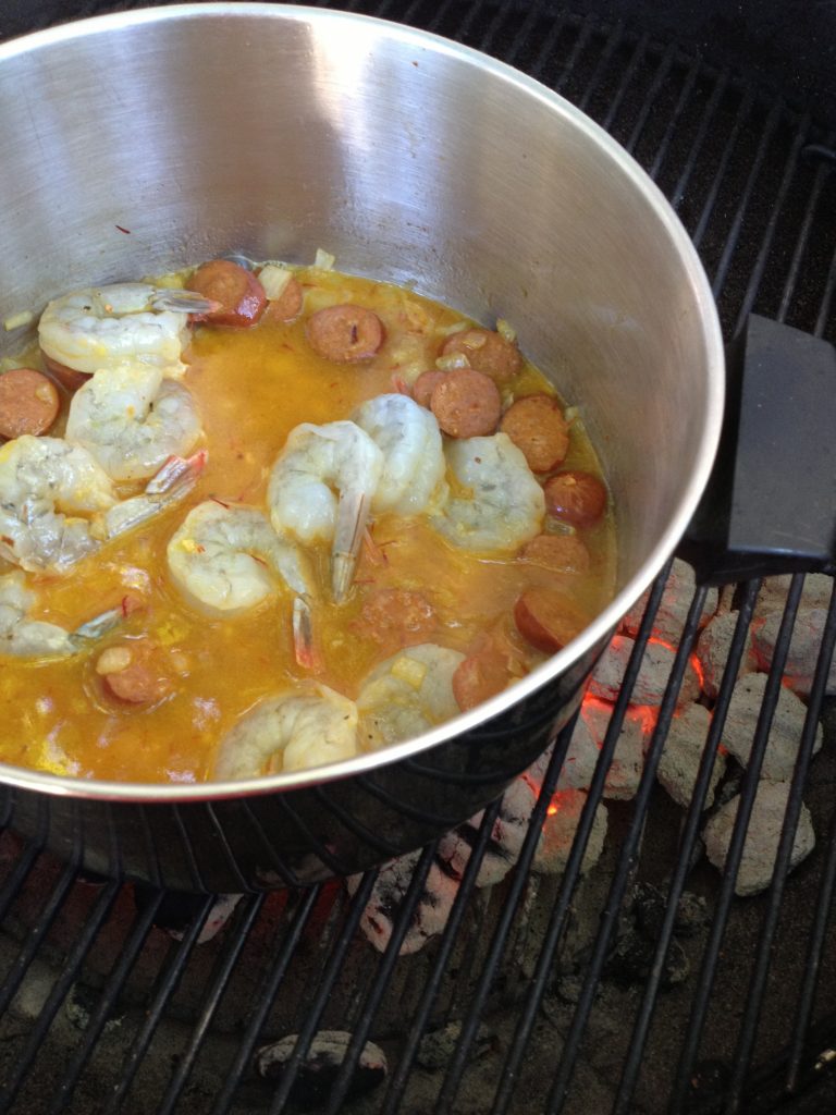 shrimp, mussels and chorizo (3)