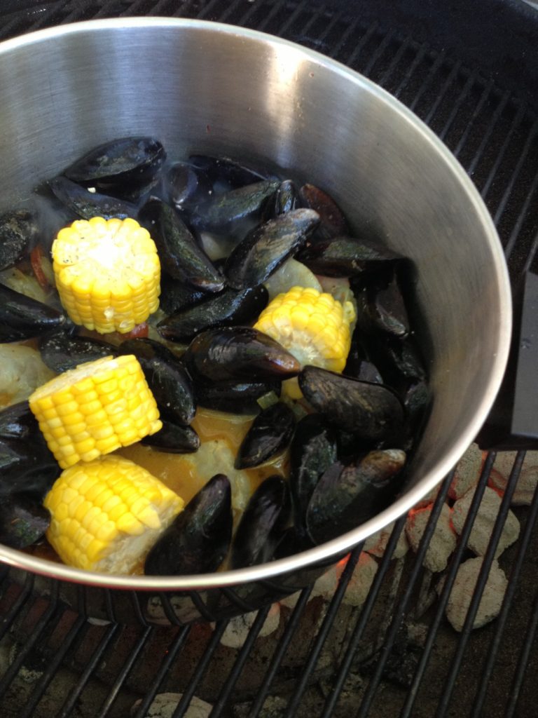 shrimp, mussels and chorizo (4)