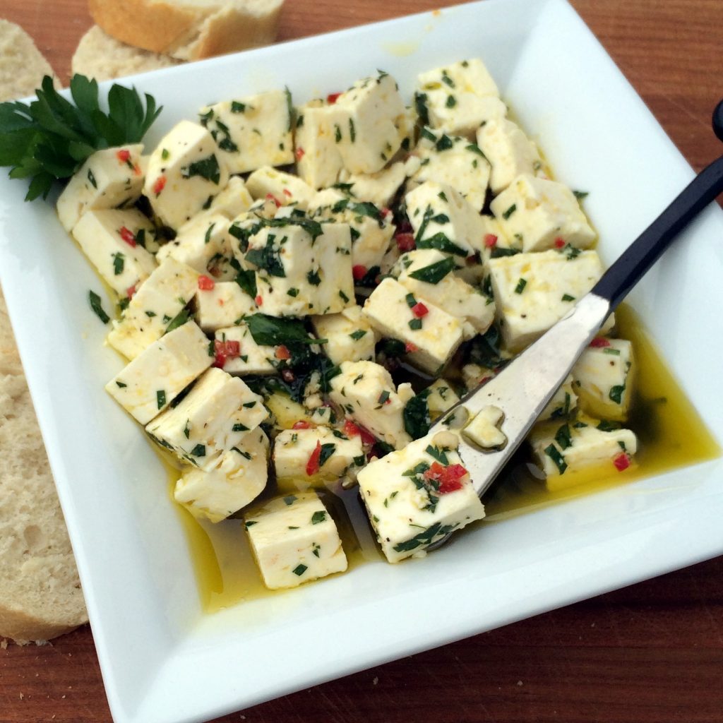 Spicy Herbed Feta