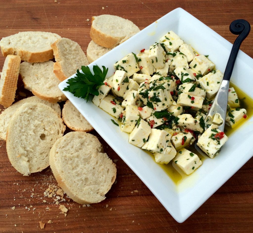 Spicy Herbed Feta