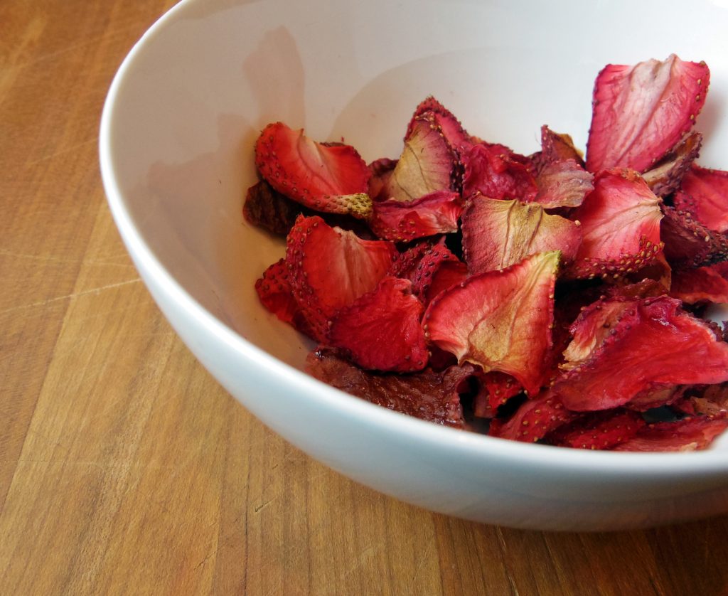 Oven Dried Strawberries