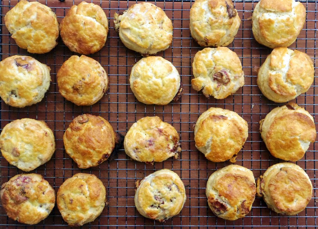 Strawberry scones