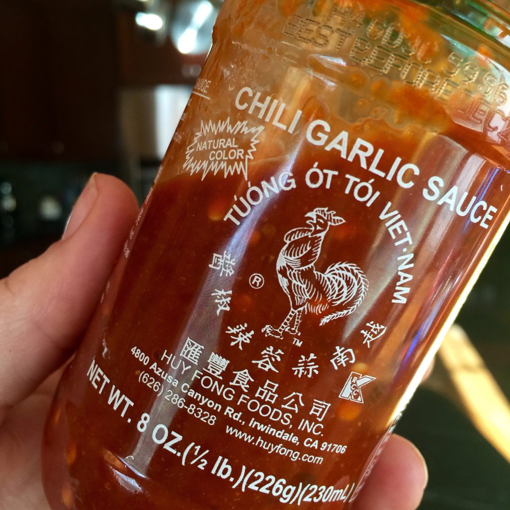 chili garlic sauce