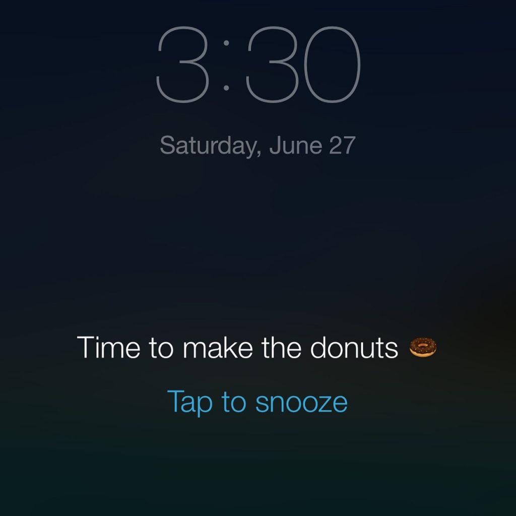 donut alarm