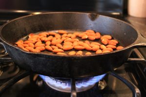 almond butter roasting