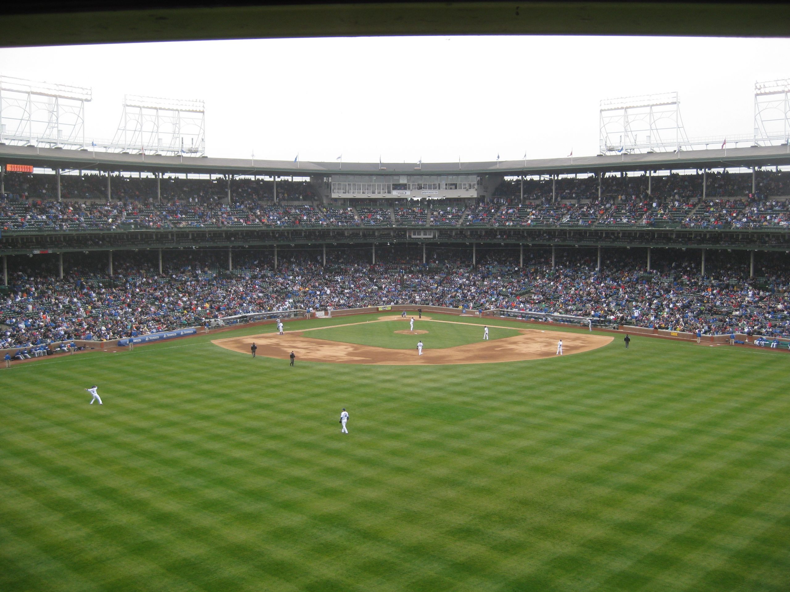 Cubs bleachers