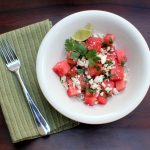 Summer Supper {Spicy Watermelon Salad}