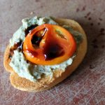 Tomato and Basil {White Bean Basil Spread}