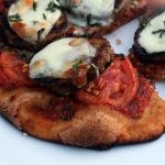 Frozen Dinner {Eggplant Parmesan Pizza}