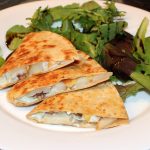 Pear and Blue Cheese Quesadilla