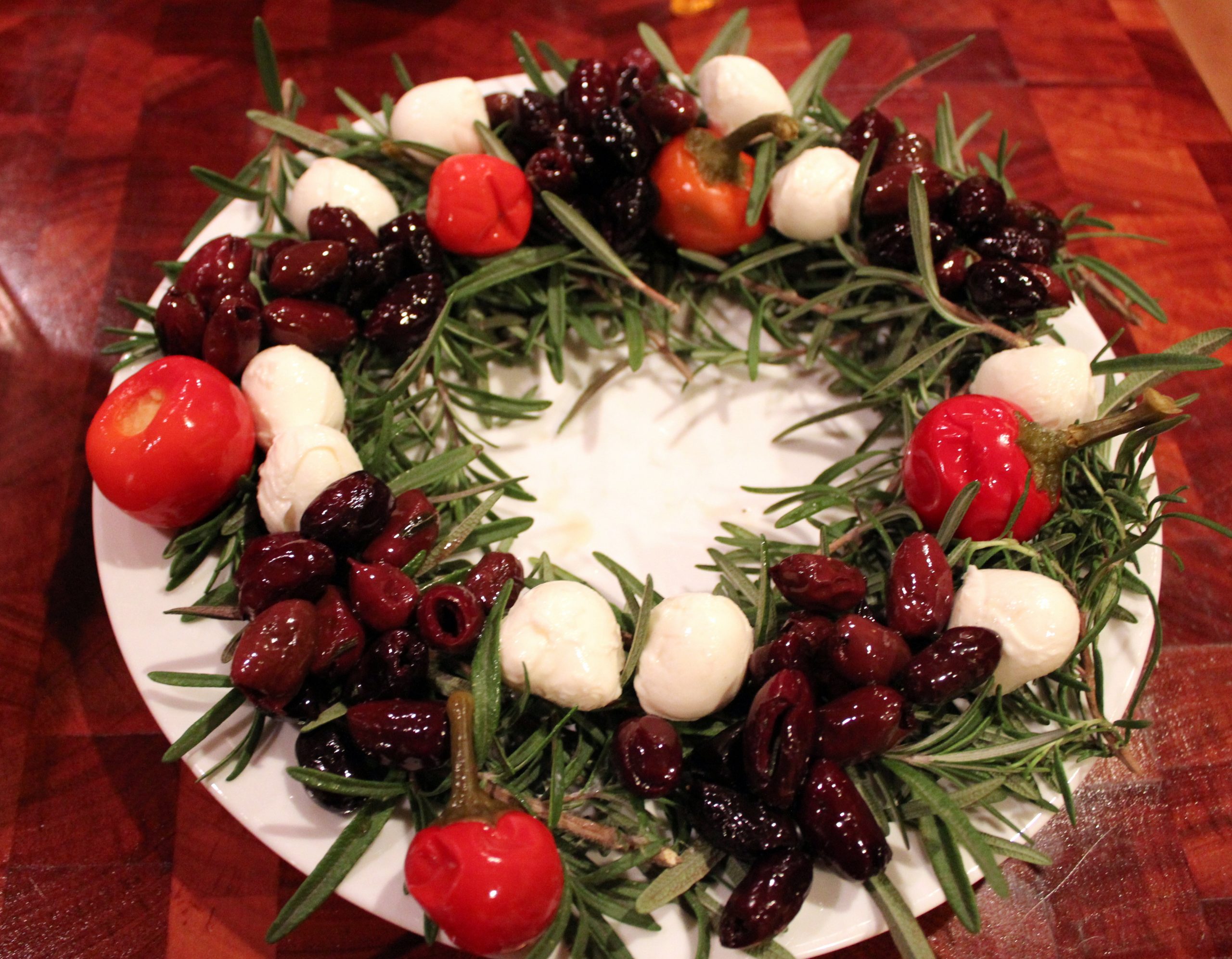 Rosemary Appetizer Wreath