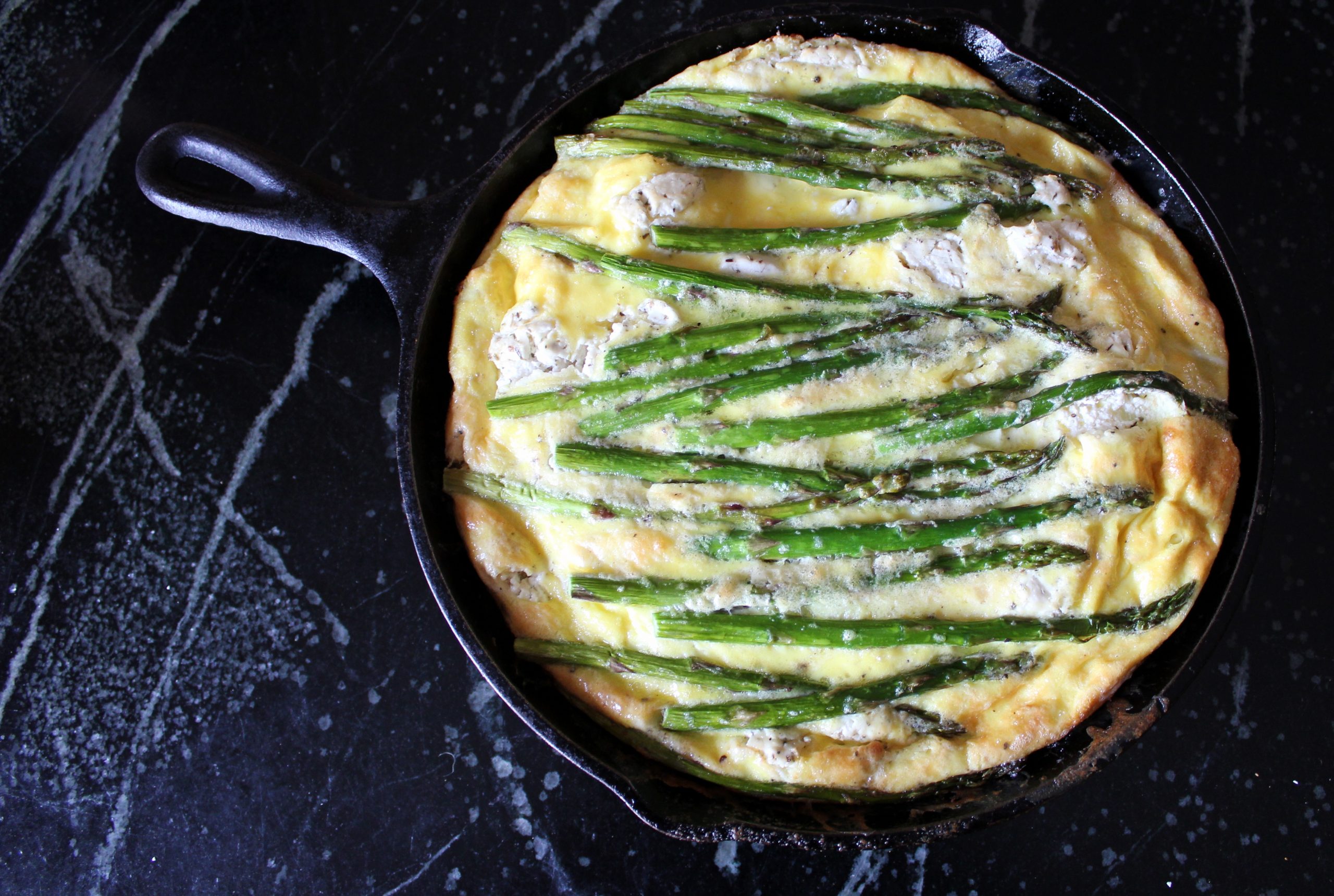 brunch spring frittata