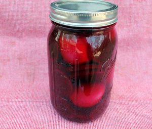 pickled eggs jar