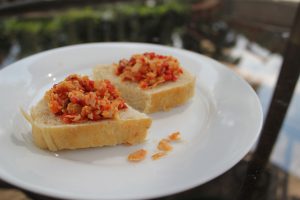 roasted red pepper and artichoke tapenade