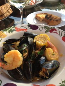 shrimp, mussels and chorizo (13)