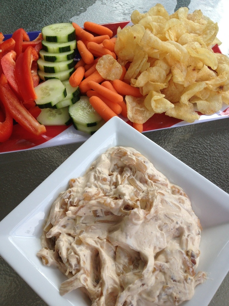 caramelized onion dip