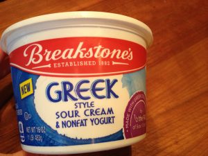 Greek yogurt sour cream