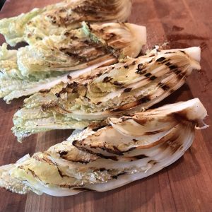 grilled Napa cabbage
