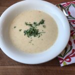 Winter Warmth {Creamy Cauliflower Soup}