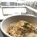 Slow Weekend, Instant Pot Cooking {White Bean Chicken Chili}