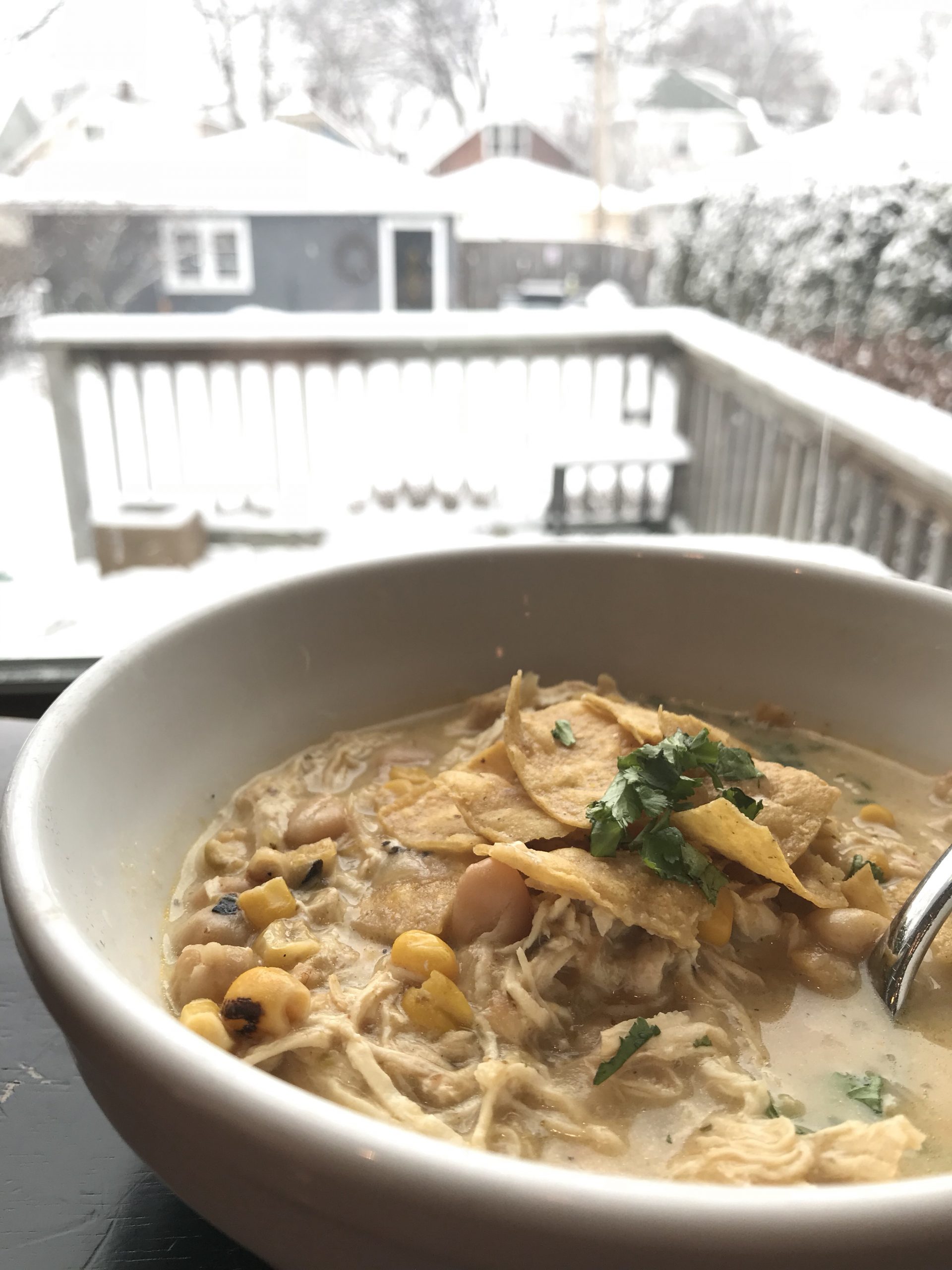 white bean chicken chili