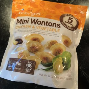 Mini Wontons in Spicy Broth