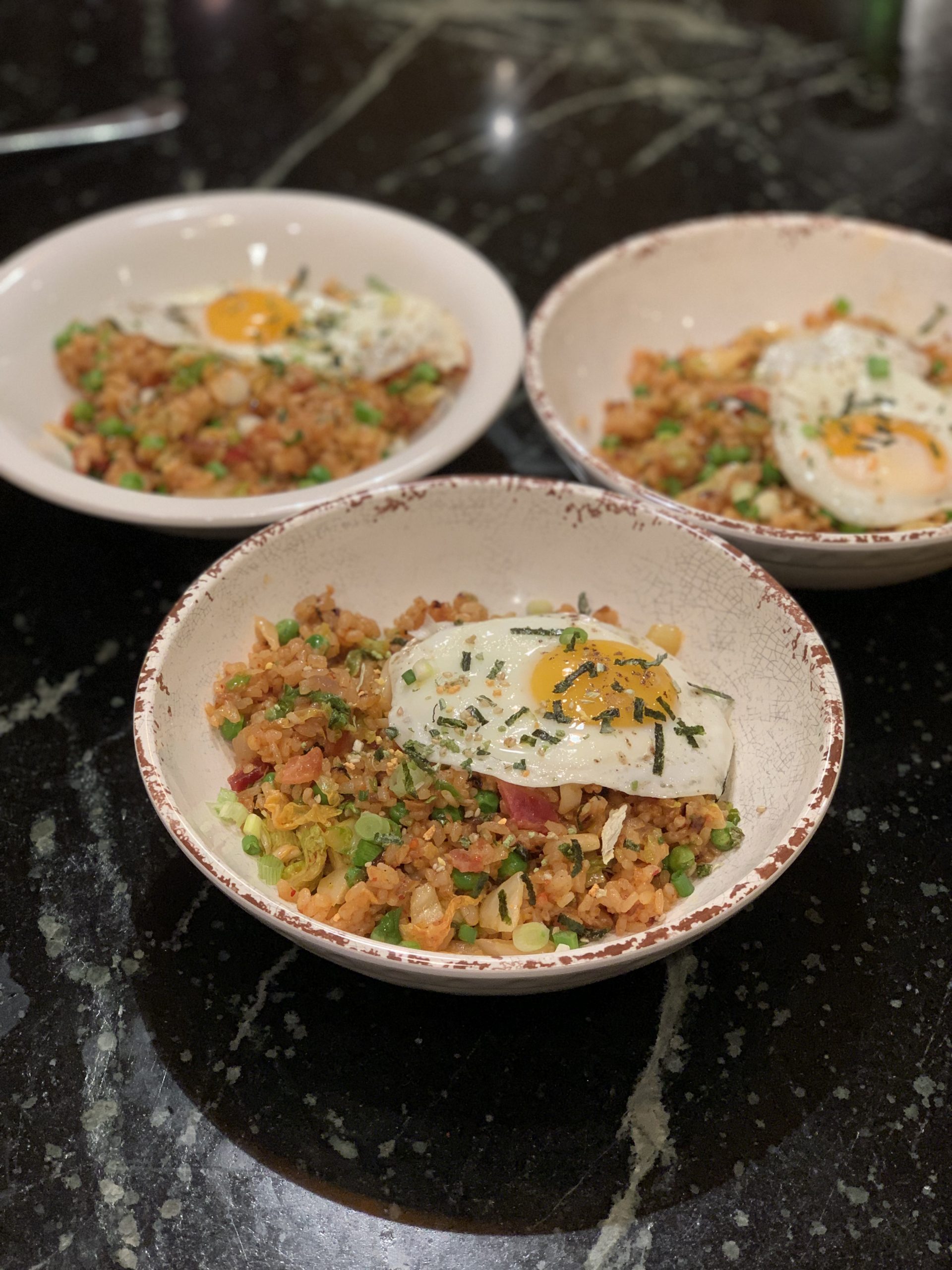 Kimchi and Bacon Fried Rice