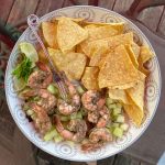 Abundance {Jerk Shrimp and Minted Melon Salad}